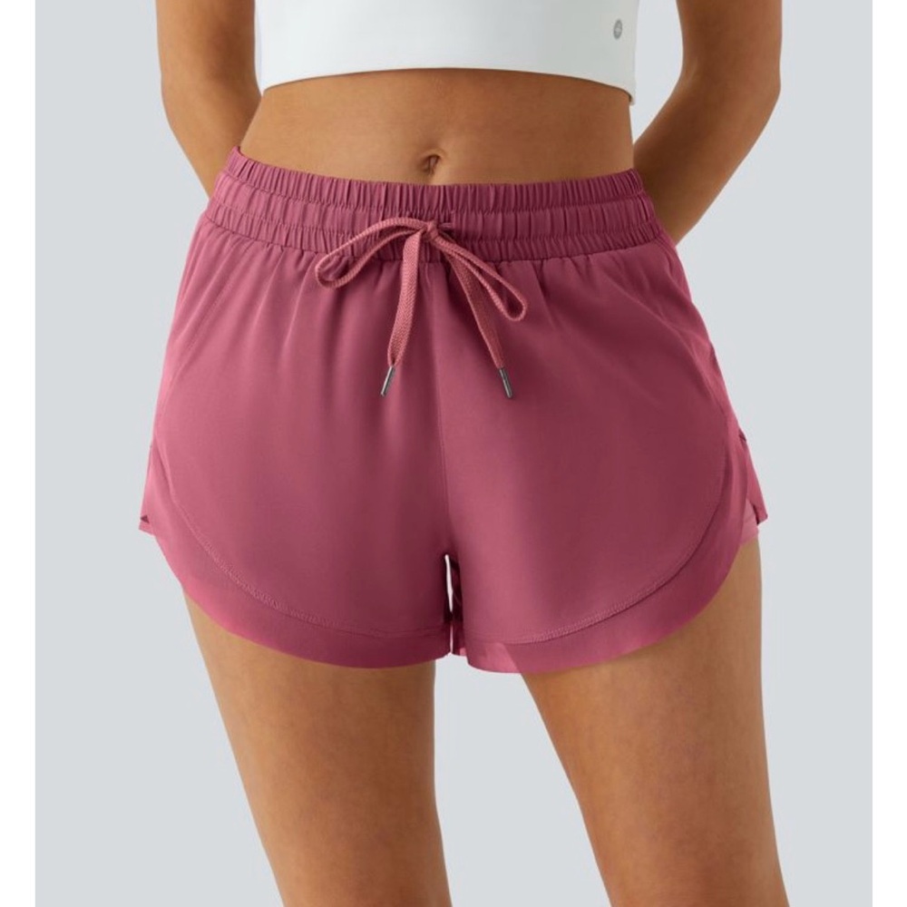 HALARA Women's Pink Athletic Shorts